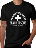 Amity Island Beach Rescue T-Shirt