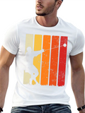 Retro Hammer Throw Silhouette T-Shirt