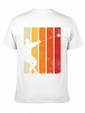 Retro Hammer Throw Silhouette T-Shirt