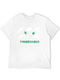 Farmer Saurus Black T-Shirt