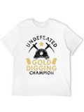 Undefeated Gold Digging Champion Graphic T-Shirt