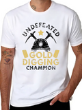 Undefeated Gold Digging Champion Graphic T-Shirt