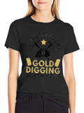 Undefeated Gold Digging Champion Graphic T-Shirt