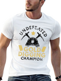 Undefeated Gold Digging Champion Graphic T-Shirt