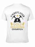 Undefeated Gold Digging Champion Graphic T-Shirt