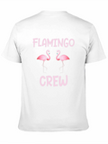 Flamingo Crew Graphic Tee