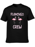 Flamingo Crew Graphic Tee