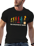 Evolution of Money Black T-Shirt