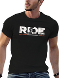 Ride Mountain Bike T-Shirt - Eat Sleep Repeat
