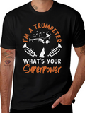 Trumpeter Superpower T-Shirt - Music Lover Tee