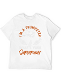 Trumpeter Superpower T-Shirt - Music Lover Tee