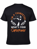 Trumpeter Superpower T-Shirt - Music Lover Tee