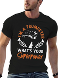 Trumpeter Superpower T-Shirt - Music Lover Tee