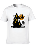 Halloween Witch Haunted House T-Shirt