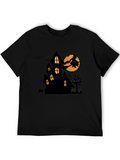 Halloween Witch Haunted House T-Shirt