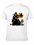 Halloween Witch Haunted House T-Shirt