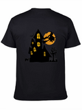 Halloween Witch Haunted House T-Shirt