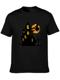 Halloween Witch Haunted House T-Shirt