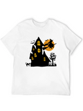 Halloween Witch Haunted House T-Shirt