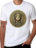 Stoic Mindset Graphic Tee - Black