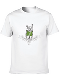 Cool Owl Tee: Kuku Vaja Graphic Print