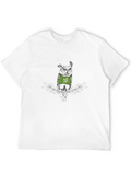Cool Owl Tee: Kuku Vaja Graphic Print