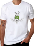 Cool Owl Tee: Kuku Vaja Graphic Print