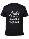 Liebe Hat Vier Pfoten T-Shirt
