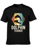 Dolphin Trainer Graphic T-Shirt