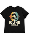 Dolphin Trainer Graphic T-Shirt