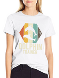 Dolphin Trainer Graphic T-Shirt