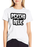 Psychedelic Print Graphic T-Shirt