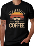 Life is Better With Coffee Graphic T-Shirt