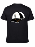 Juventus Cap Graphic Black T-Shirt