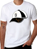 Juventus Cap Graphic Black T-Shirt
