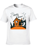 Ghost House Halloween T-Shirt