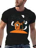 Ghost House Halloween T-Shirt