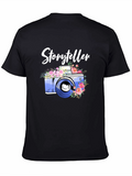 Storyteller Camera Floral T-Shirt