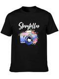 Storyteller Camera Floral T-Shirt