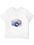 Storyteller Camera Floral T-Shirt