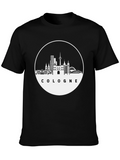 Cologne Skyline Black T-Shirt