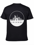 Cologne Skyline Black T-Shirt
