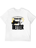 Brave Firefighters Graphic Tee - Black