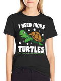 I Need More Turtles Graphic Tee