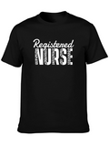 Registered Nurse Leopard Print Graphic Tee