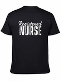 Registered Nurse Leopard Print Graphic Tee
