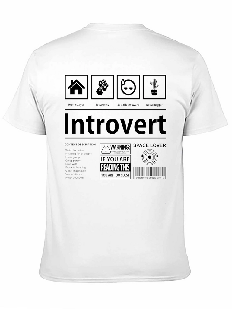 Introvert Graphic T-Shirt