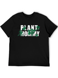 Plant Mommy Graphic T-Shirt - Black