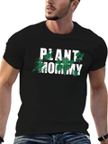 Plant Mommy Graphic T-Shirt - Black