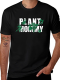 Plant Mommy Graphic T-Shirt - Black